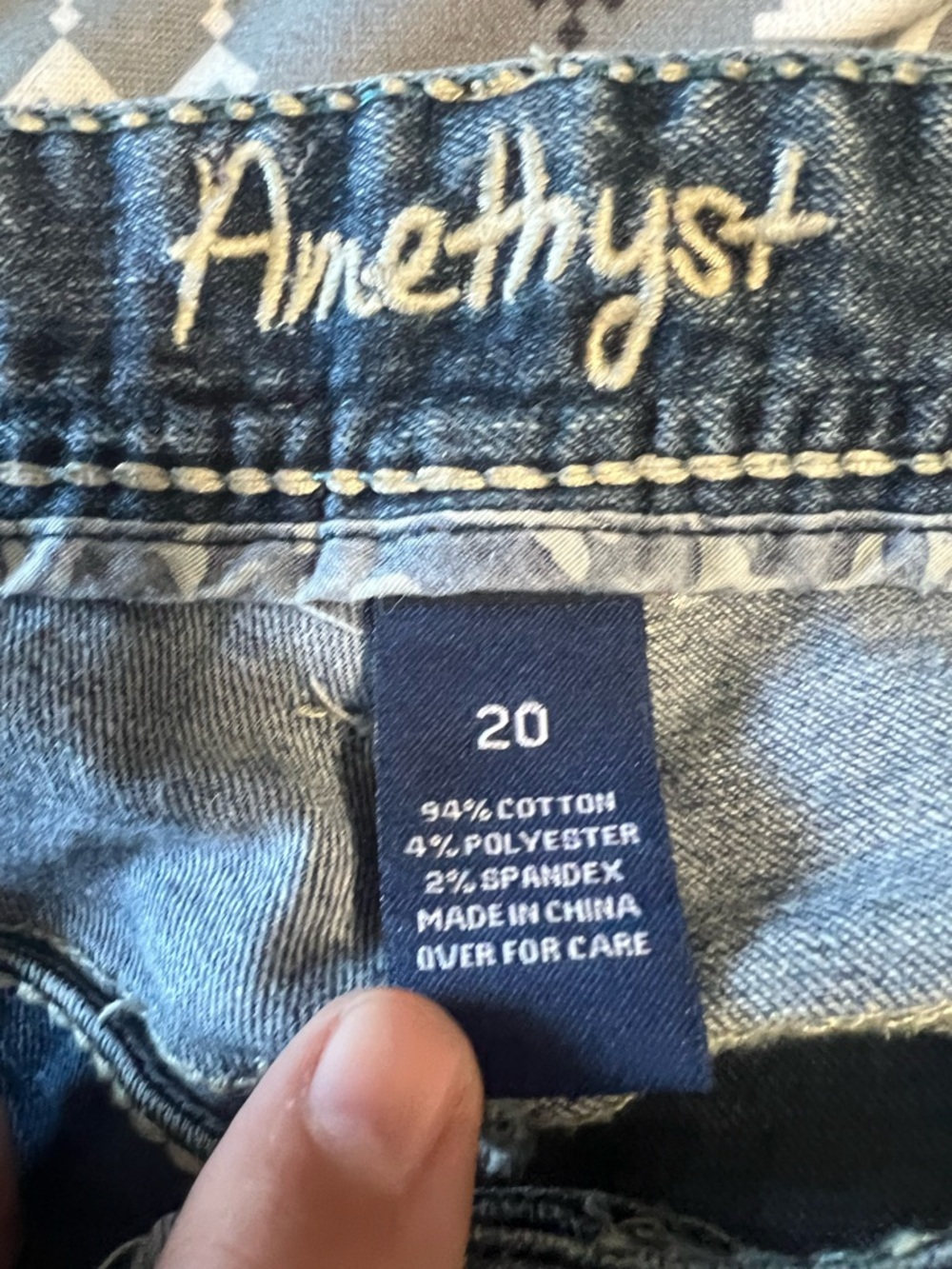 Amethyst Jeans Women's Dark Blue Boot Cut Jeans - Picture 3 of 7